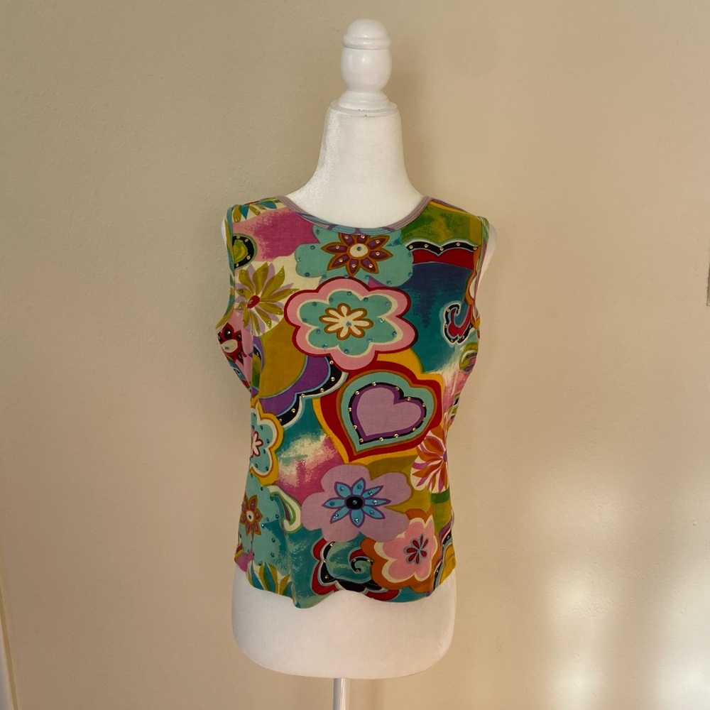 Vintage 1990s 2000s sleeveless tank top